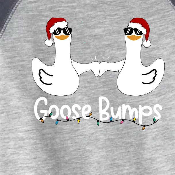 Funny Goose Bump Goosebumps Farm Life Country Christmas Toddler Fine Jersey T-Shirt