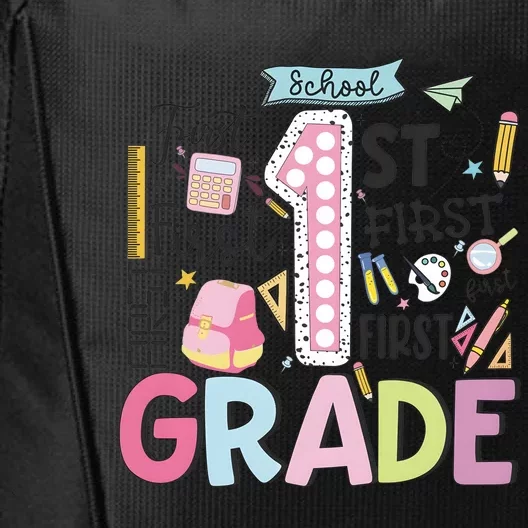 First Grade Back To School City Backpack