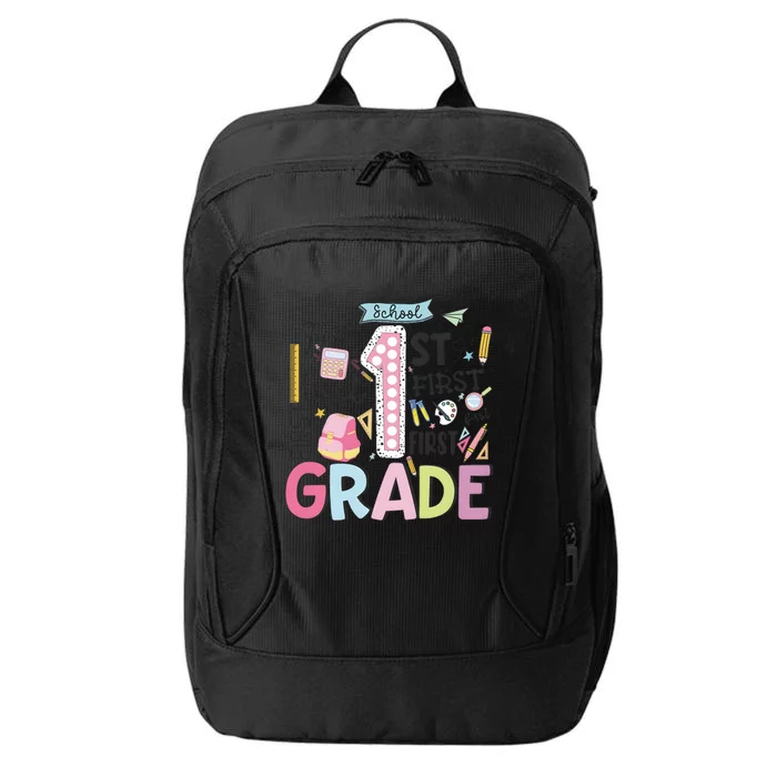 First Grade Back To School City Backpack