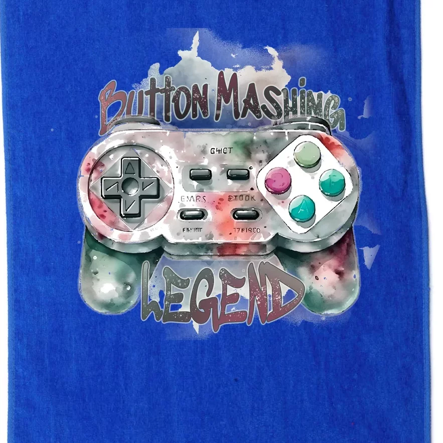 Funny Gamer Button Mashing Legend Platinum Collection Golf Towel