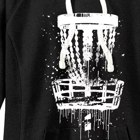 Frisbee Golf Basket Chainz Frolf Course Disc Golf Basket Cute Gift Women's Fleece Hoodie