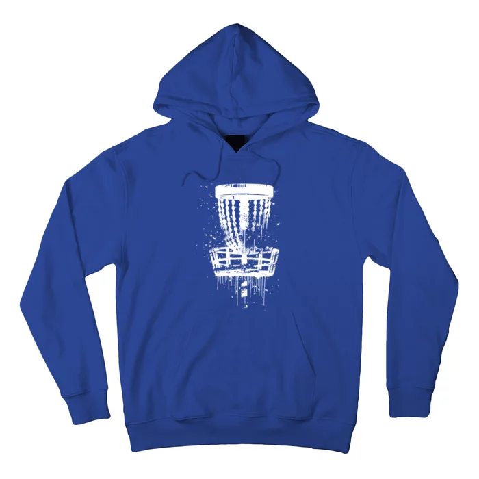 Frisbee Golf Basket Chainz Frolf Course Disc Golf Basket Gift Hoodie