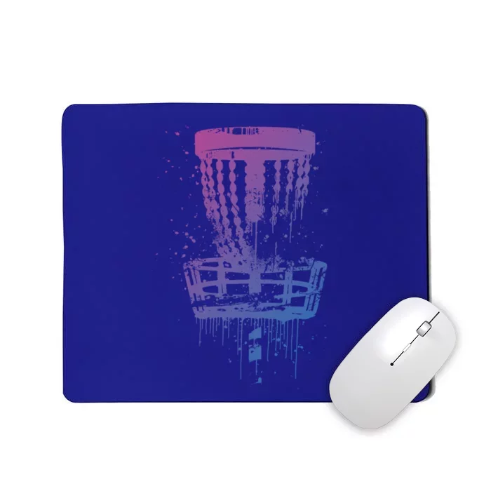 Frisbee Golf Basket Chainz Frolf Course Disc Golf Basket Gift Mousepad