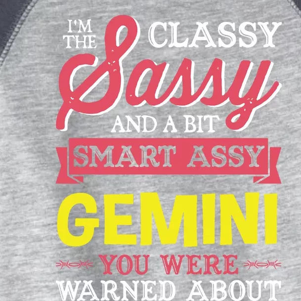 Funny GEMINI Birthday Zodiac Sign Classy Toddler Fine Jersey T-Shirt