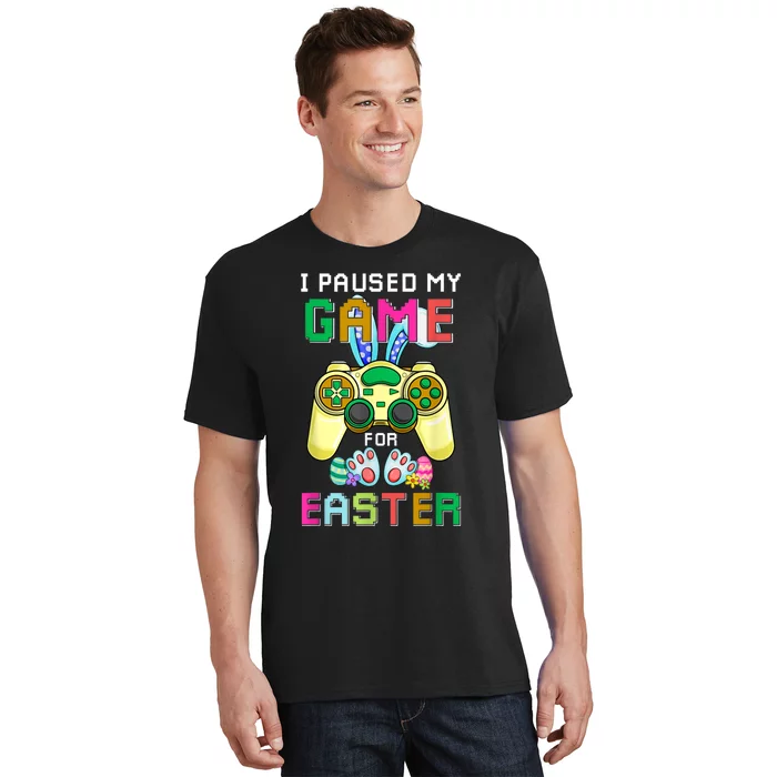 Funny Gaming Bunny Gamer Egg Easter Day T-Shirt