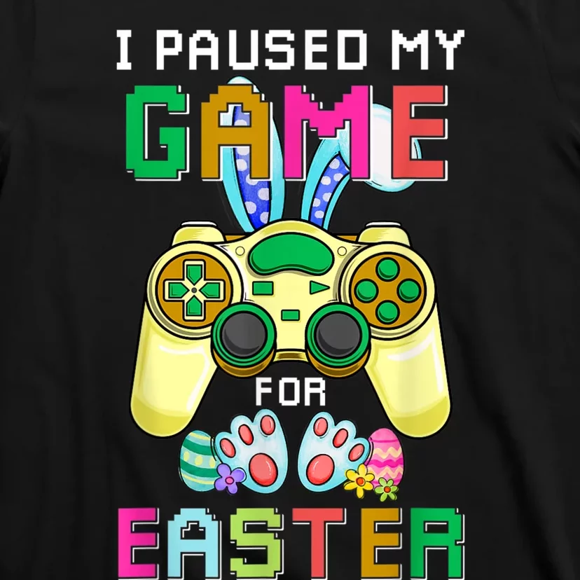 Funny Gaming Bunny Gamer Egg Easter Day T-Shirt