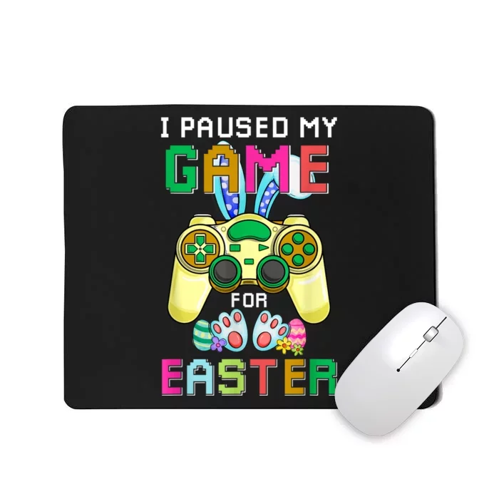 Funny Gaming Bunny Gamer Egg Easter Day Mousepad