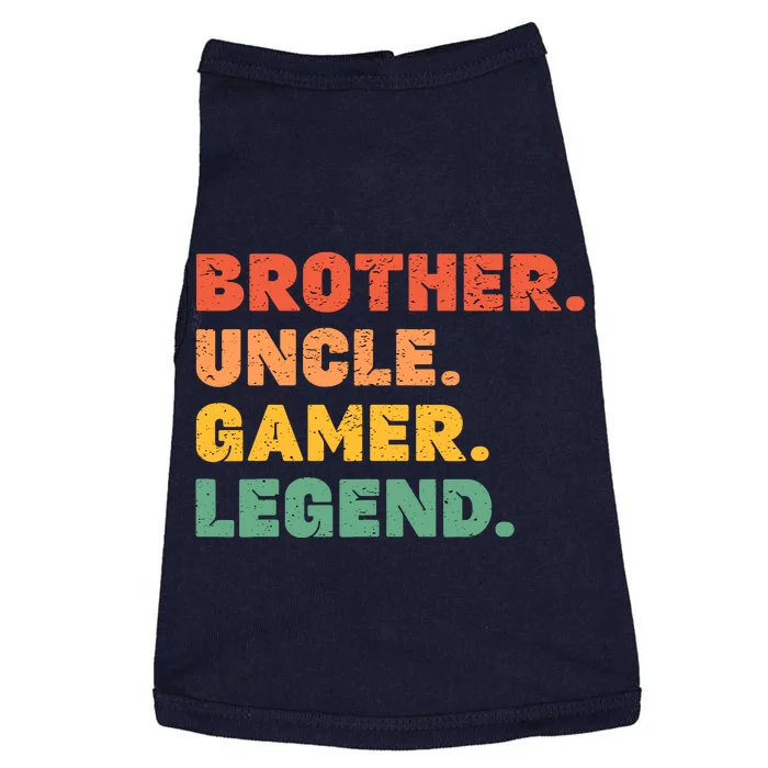 Funny Gamer Brother Uncle Gaming Legend Vintage Video Game Doggie Tank