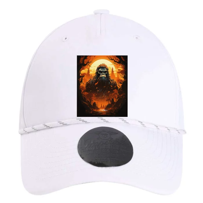 Funny Graphic Bigfoot Sasquatch Performance The Dyno Cap