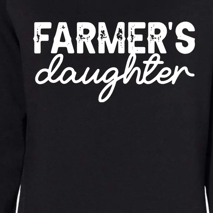 Farm Girl Country Southern Farmers Daughter Farm Farmer Womens California Wash Sweatshirt