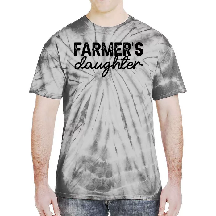 Farm Girl Country Southern Farmers Daughter Farm Farmer Tie-Dye T-Shirt