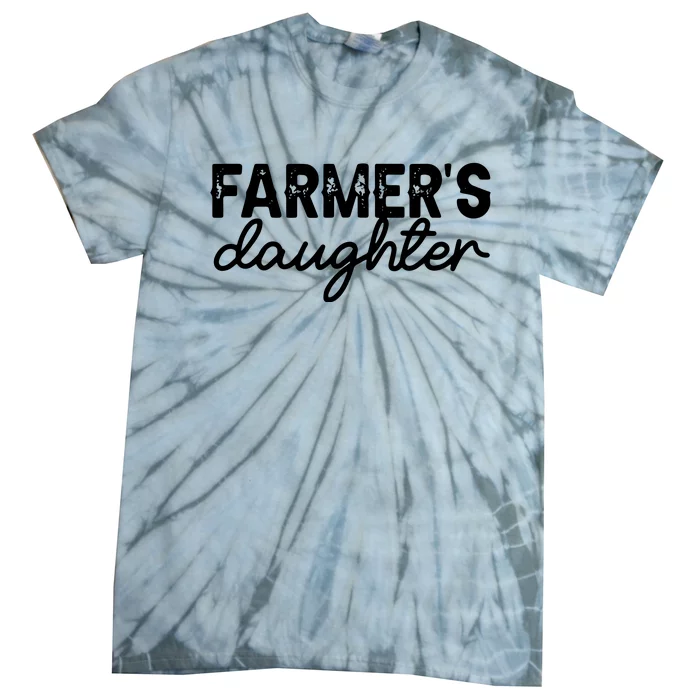 Farm Girl Country Southern Farmers Daughter Farm Farmer Tie-Dye T-Shirt