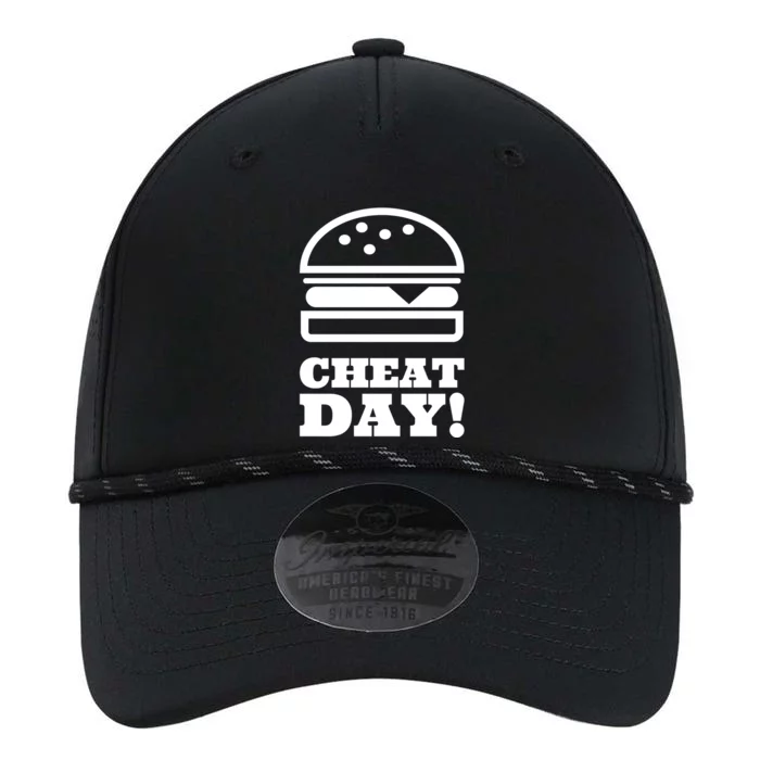 Funny Gym Cheat Day Hamburger Carbs Food Gift Performance The Dyno Cap