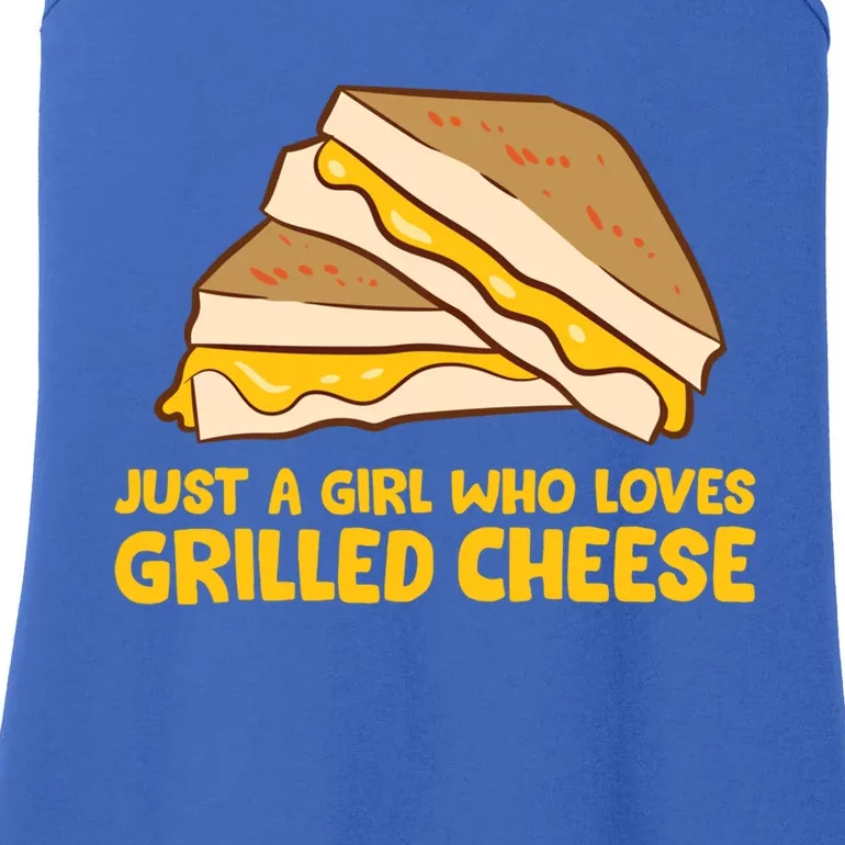 Funny Grilled Cheese Just A Who Loves Grilled Cheese Gift Ladies Essential Tank