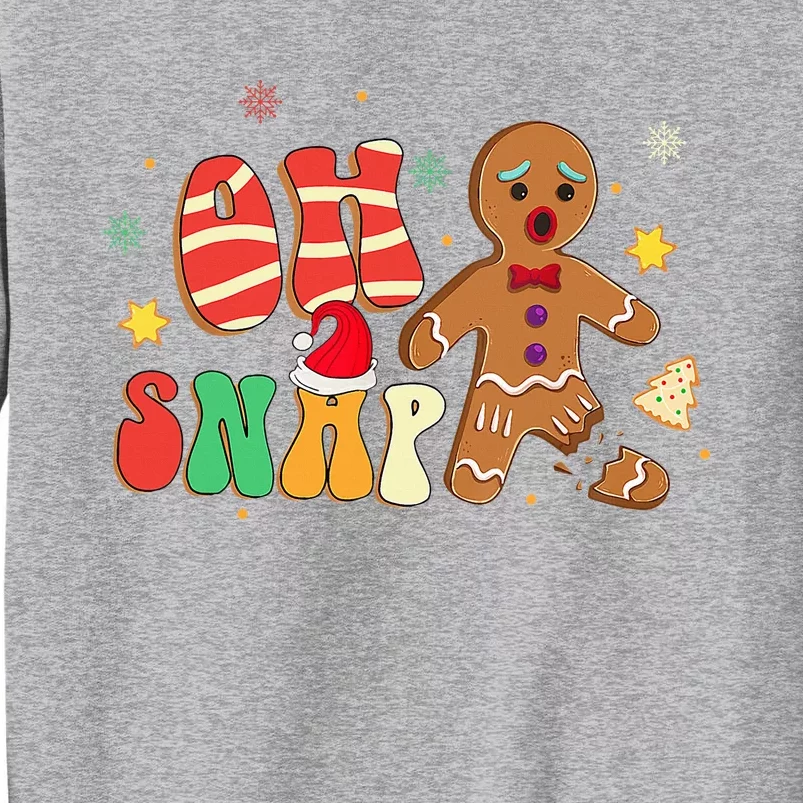 Funny Gingerbread Christmas Ornament Tall Sweatshirt