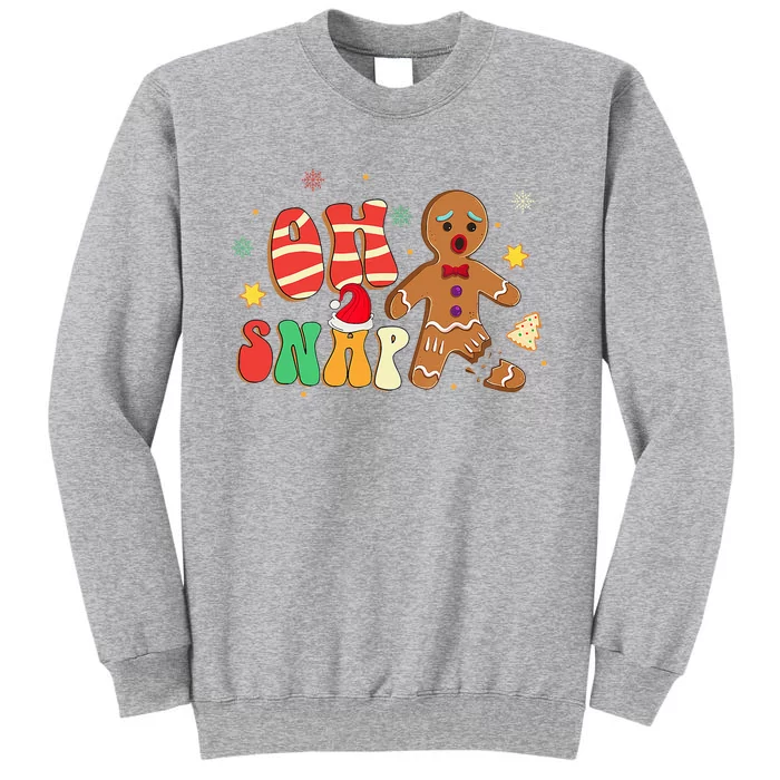 Funny Gingerbread Christmas Ornament Tall Sweatshirt