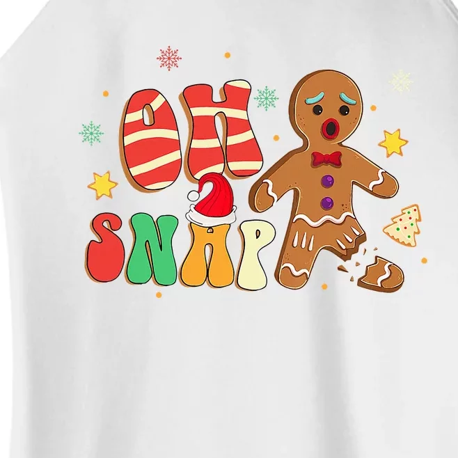 Funny Gingerbread Christmas Ornament Women’s Perfect Tri Rocker Tank