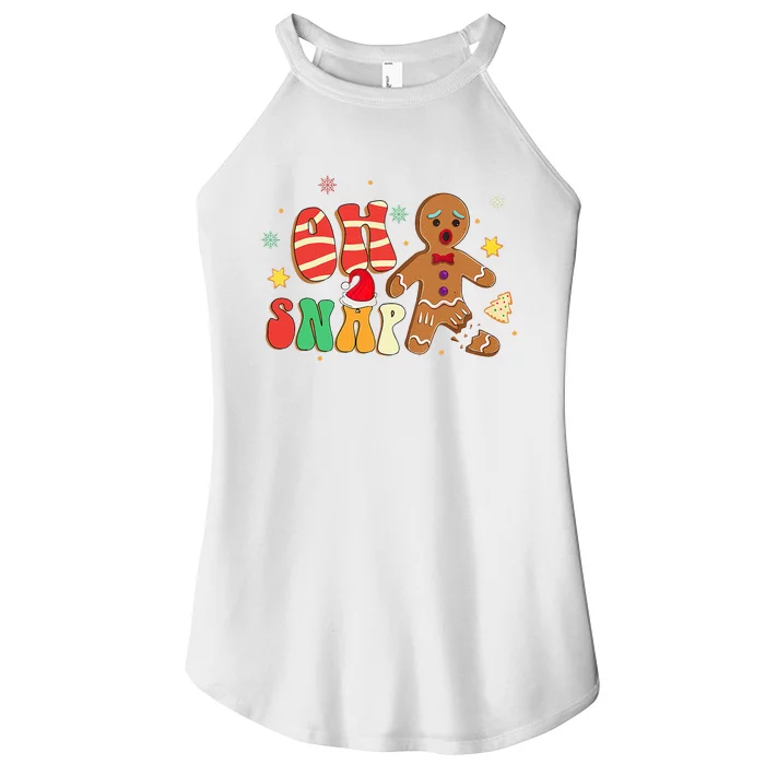 Funny Gingerbread Christmas Ornament Women’s Perfect Tri Rocker Tank