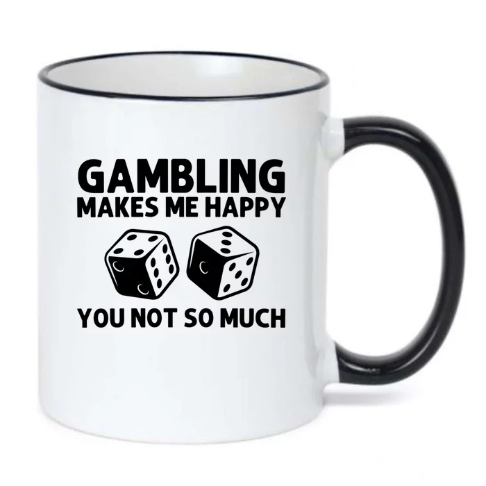 Funny Gambling Casino Lovers Gambler Las Vegas Meaningful Gift Black Color Changing Mug