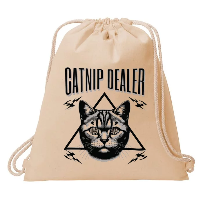 Funnycat Gifts Cat Dad Gifts Cat Lover Gift Drawstring Bag