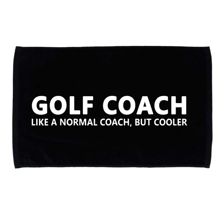 Funny Golf Coach Definition Golf Coach Microfiber Hand Towel