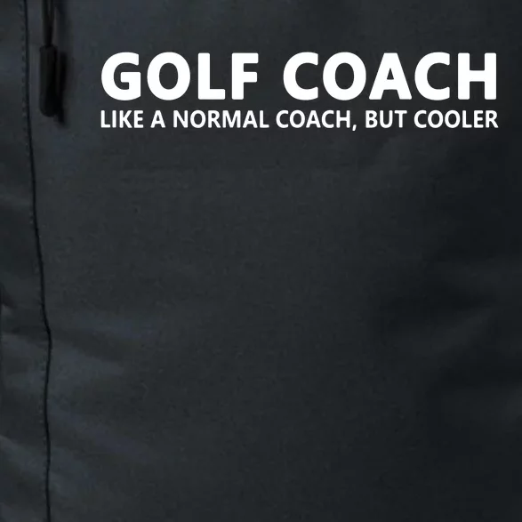 Funny Golf Coach Definition Golf Coach Daily Commute Backpack