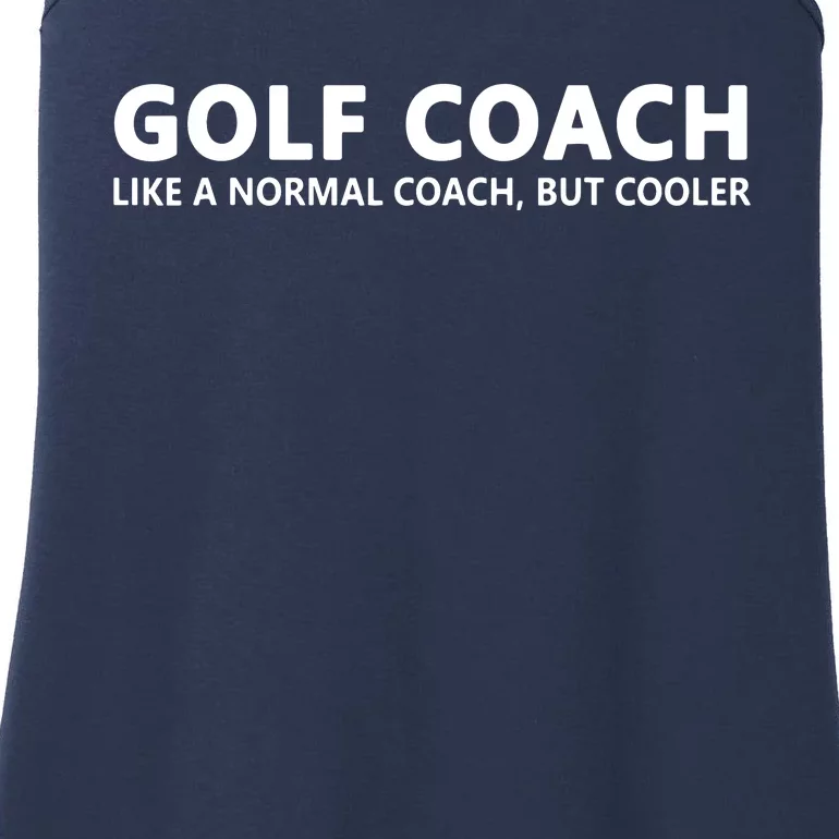 Funny Golf Coach Definition Golf Coach Ladies Essential Tank