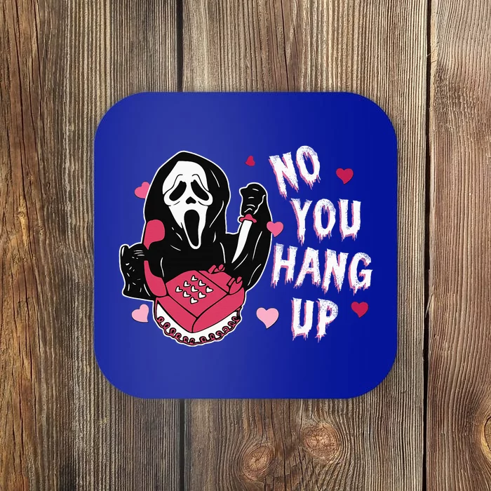 Funny Ghost Calling Halloween Costume NoYou Hang Up Coaster