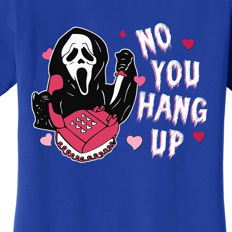 Funny Ghost Calling Halloween Costume NoYou Hang Up Women's T-Shirt