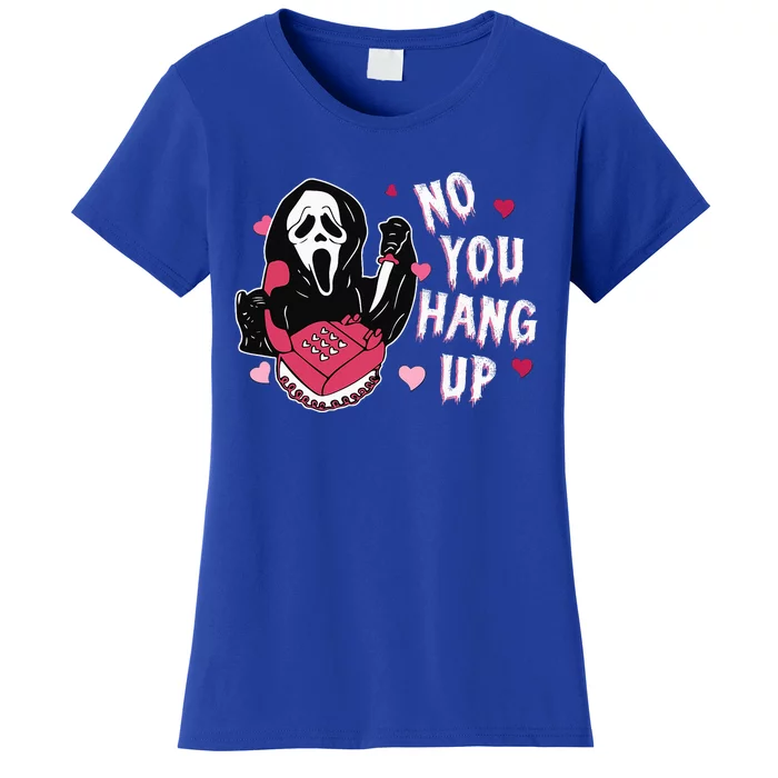 Funny Ghost Calling Halloween Costume NoYou Hang Up Women's T-Shirt