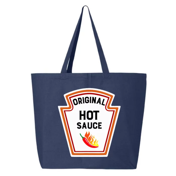 Funny Group Condiments Halloween Costume Original Hot Sauce 25L Jumbo Tote