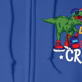 Fourth Grade Crew T Rex Cute 4Th Grade Gift Full Zip Hoodie