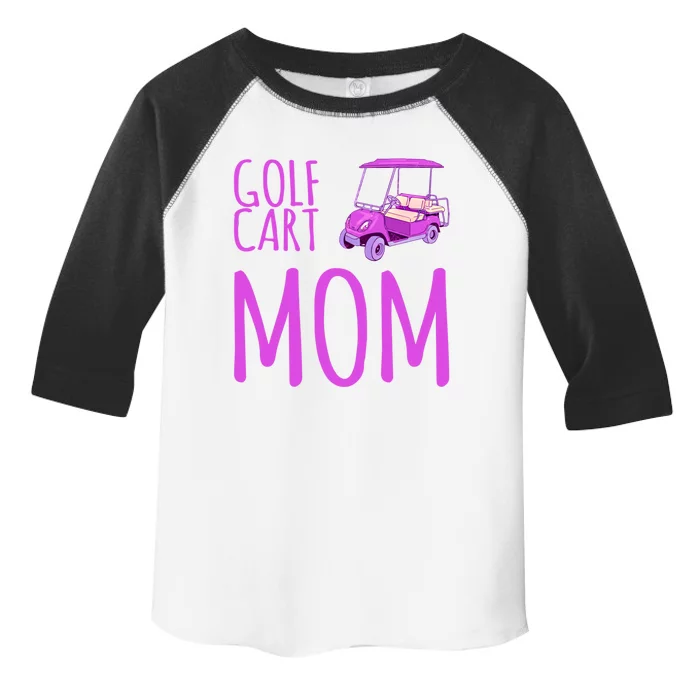 Funny Golf Cart Mom Saying Gift Toddler Fine Jersey T-Shirt