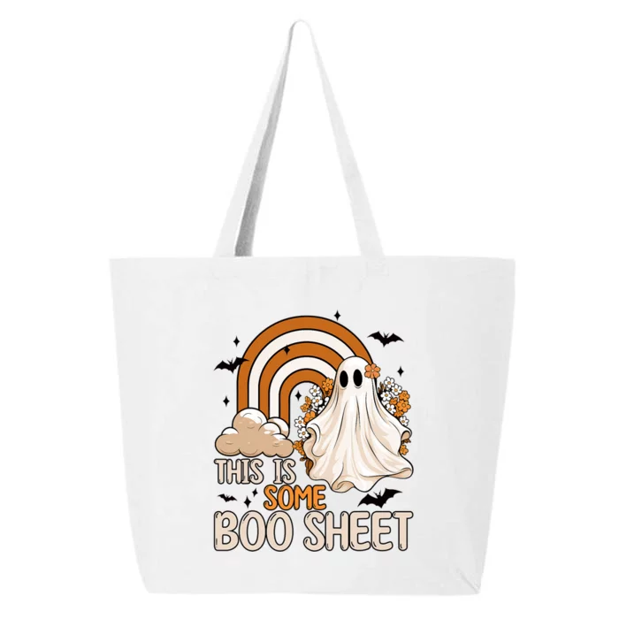 Funny Ghost Costume For Halloween This Is Some Boo Sheet 25L Jumbo Tote