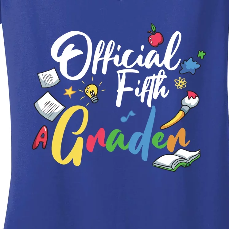 Fifth Grader Cute 5Th Grade Meaningful Gift Women's V-Neck T-Shirt