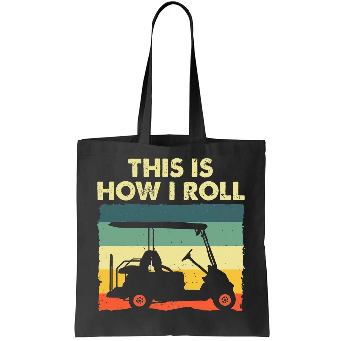 Funny Golf Cart Design For Golfer Golf Lover Tote Bag