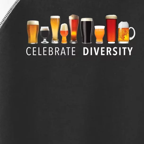 Funny Gift Celebrate Diversity Craft Beer Ing Gift Toddler Fine Jersey T-Shirt