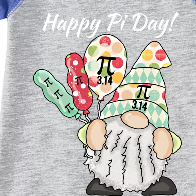 Funny Gnome Celebrating Happy Pi Day Gift Infant Baby Jersey Bodysuit