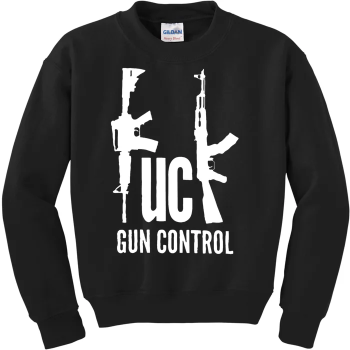 FK Gun Control Kids Sweatshirt