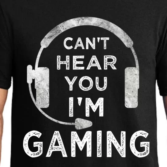 Funny Gamer Can't Hear You I'm Gaming Teens Boy Girl Pajama Set