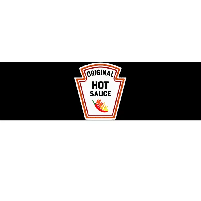 Funny Group Condiments Halloween Costume Original Hot Sauce Bumper Sticker