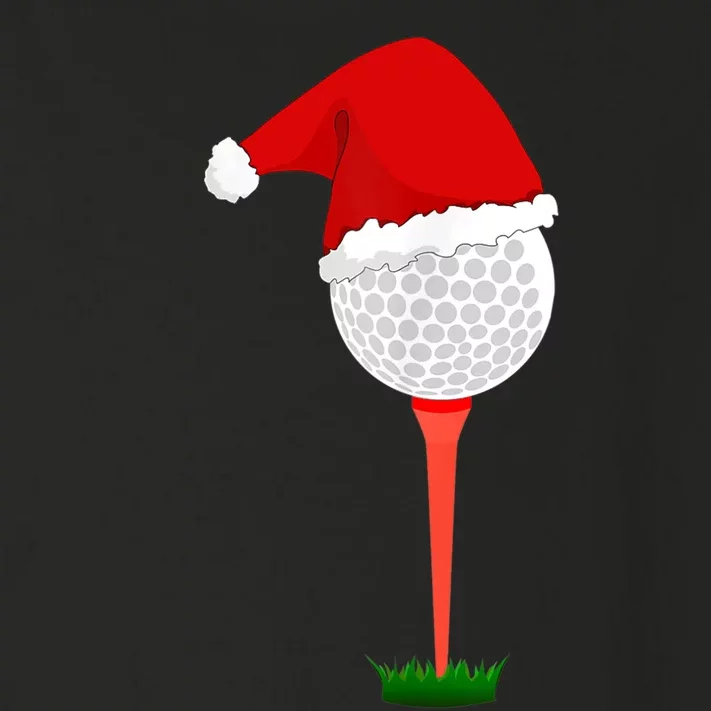 Funny Golfing Christmas Tee Holiday Golf Ball TShirt Toddler Long Sleeve Shirt