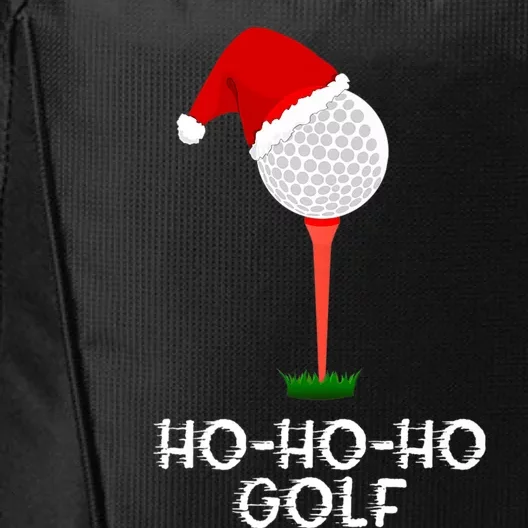 Funny Golfing Christmas Shirt Holiday Golf Ball City Backpack