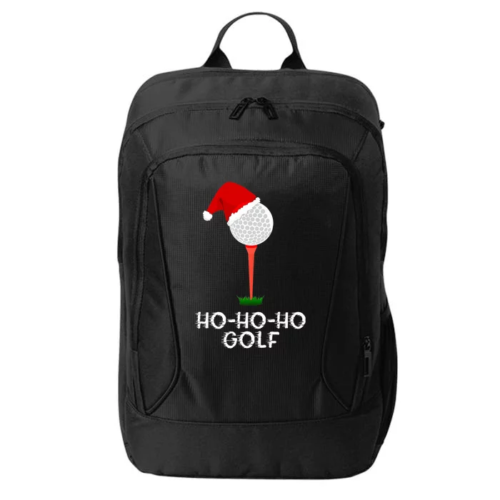 Funny Golfing Christmas Shirt Holiday Golf Ball City Backpack