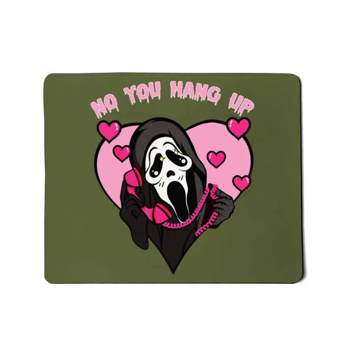 Funny Ghost Calling Halloween Costume No You Hang Up Mousepad