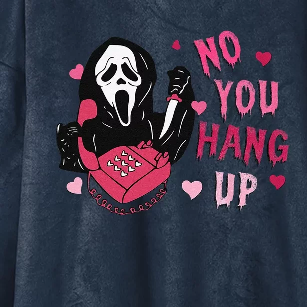 Funny Ghost Calling Halloween Costume NoYou Hang Up Hooded Wearable Blanket