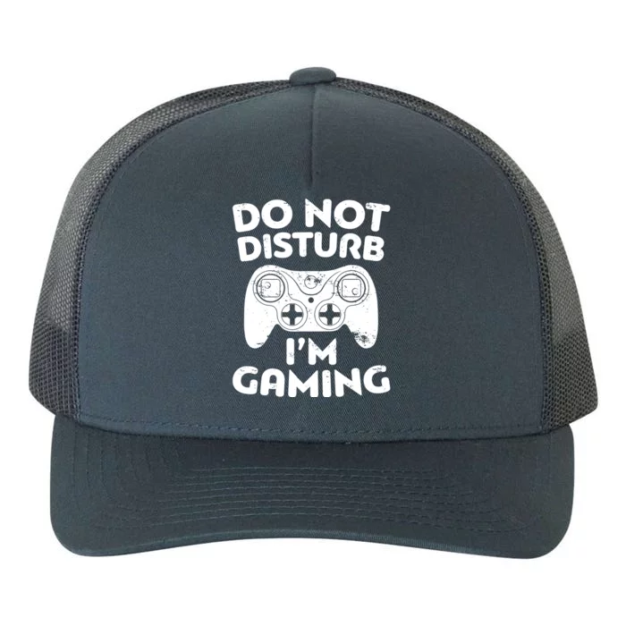 Funny Gamer Cant Hear You Im Gaming Teens Boy Girl Yupoong Adult 5-Panel Trucker Hat