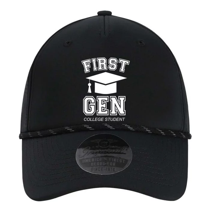 First Generation College Student Grad University Graduate Gift Performance The Dyno Cap