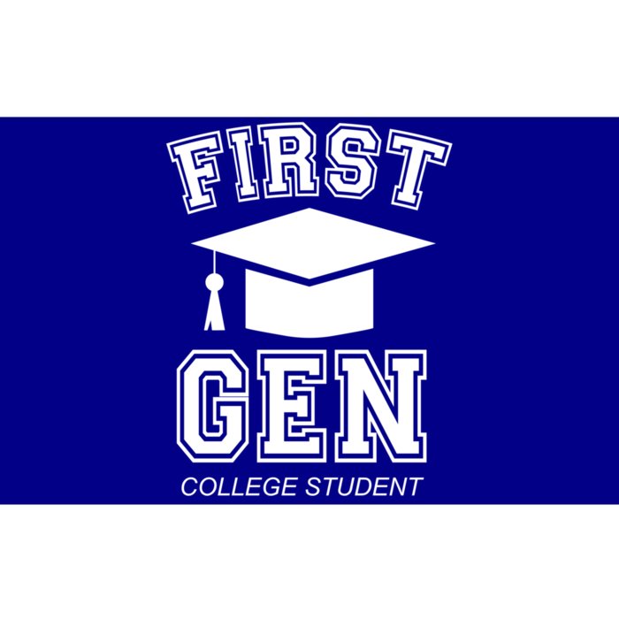 First Generation College Student Grad University Graduate Gift Bumper Sticker