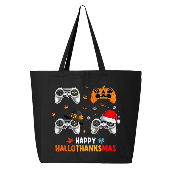 Festive Gaming Celebration Hallothanksmas Fun 25L Jumbo Tote